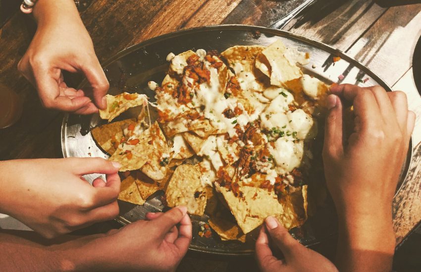nachosy zapiekane